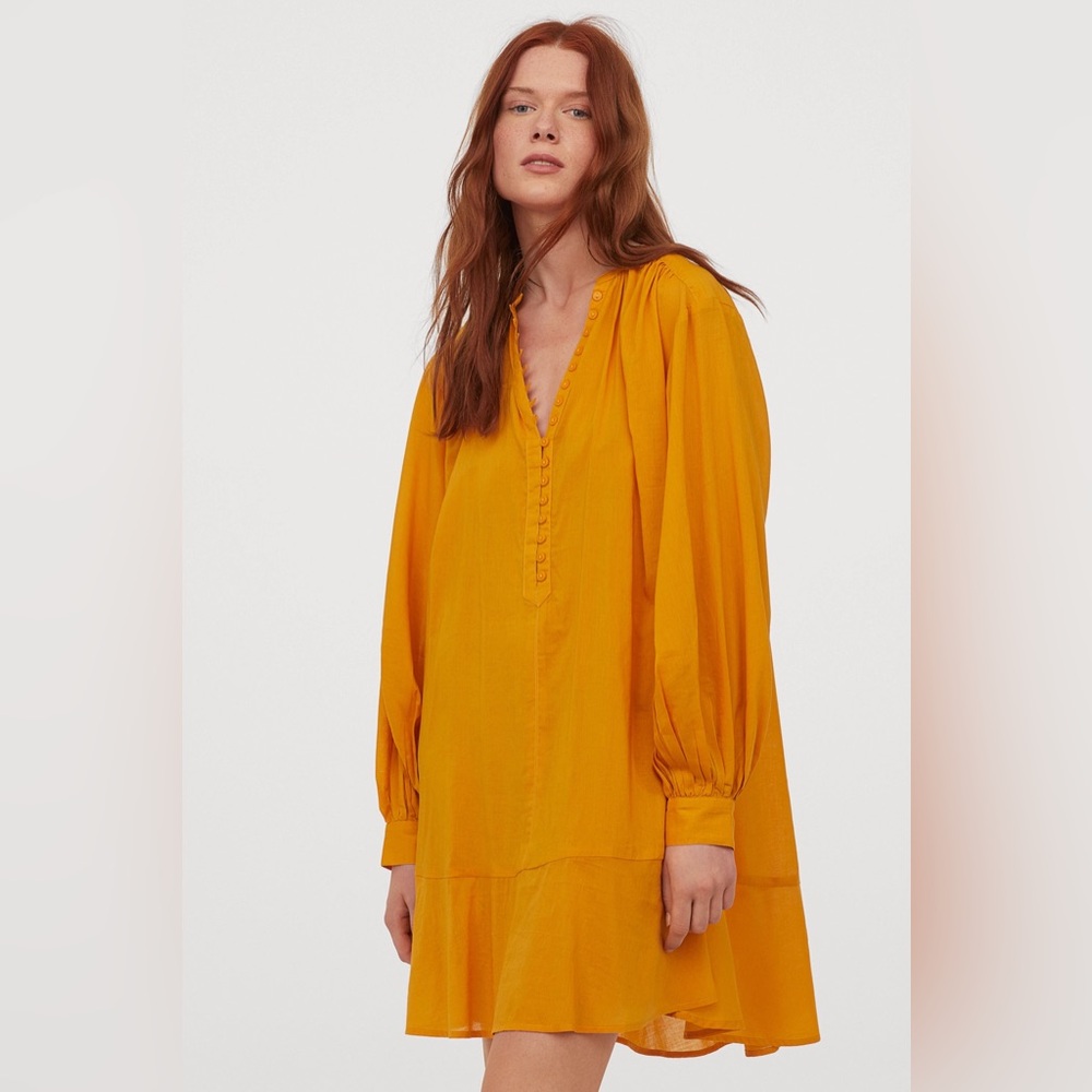 H&M Airy Cotton Blend Tunic